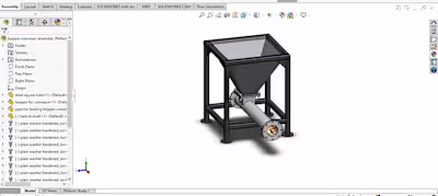 Hopper Conveyor System Design