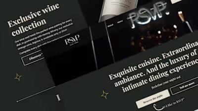 Website Development for Restaurant & Bar