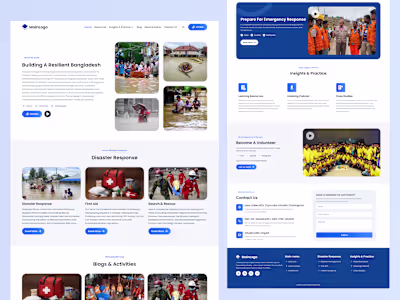 Donation & Information Website