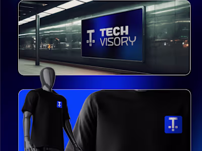 Tech Visory — Futuristic Branding & Logo Design