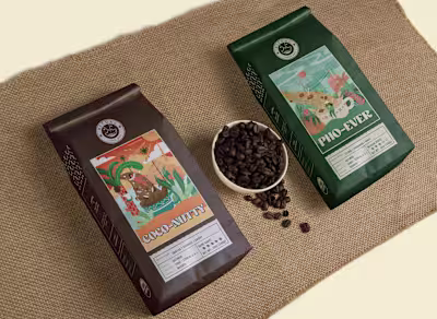 PHO - EVER coffee - packaging design :: Behance