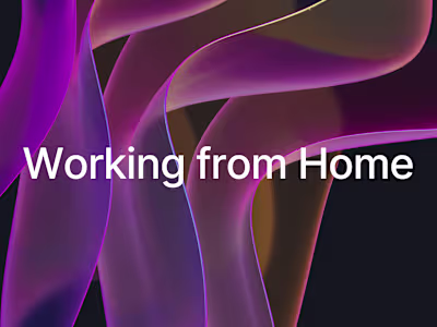 Work from home