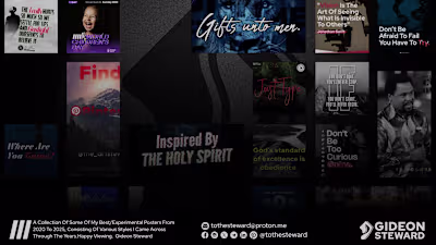 Collection of Best Plus Experimental Posters 2020-2025