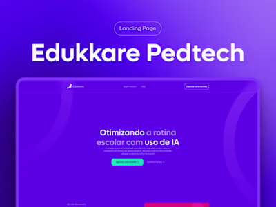 Edukkare // Landing Page