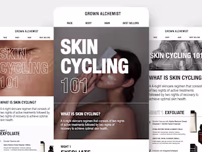 Email Design for eCommerce brands