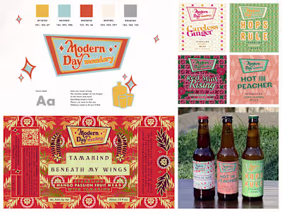 Retro Brand Development for Modern Day Meadery