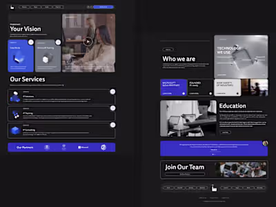 Landing Page Design