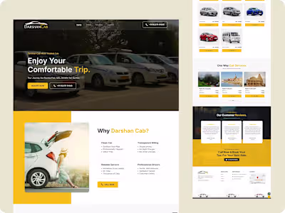 Darshancab.com (http://Darshancab.com) is a custom-built web...
