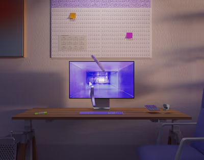 Modern Room 3D Animation – Inspired by Microsoft