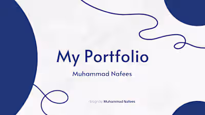 Check Out My Recent Work