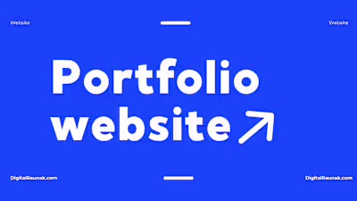 Portfolio Website 