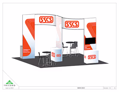 Tradeshow Booth Design for NACS 2022