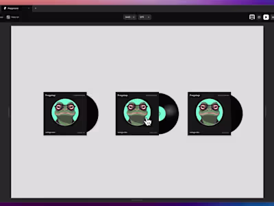 Animation and Interaction built in Framer