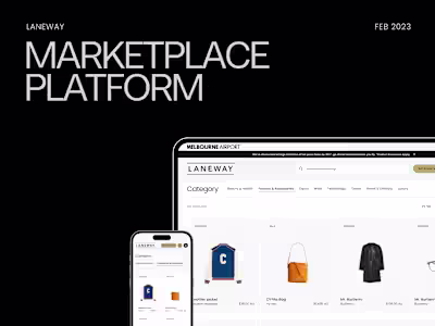 Laneway | 🛒 e-commerce Website
