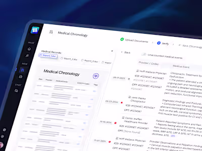 Legal AI SaaS | Branding & Product design