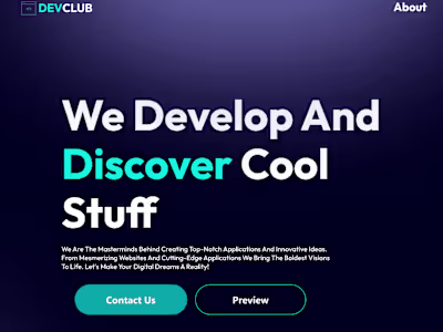 DevClub Website
