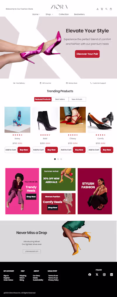 Design of an E-commerce Website for Easy Navigation by Users