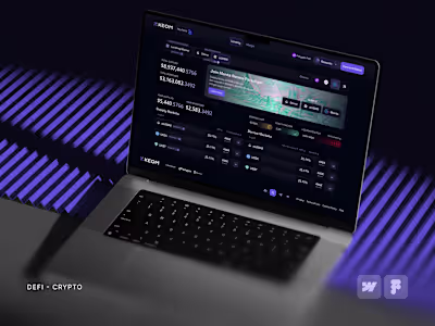 KEOM Protocol | Product and Brand Design + Webflow Development