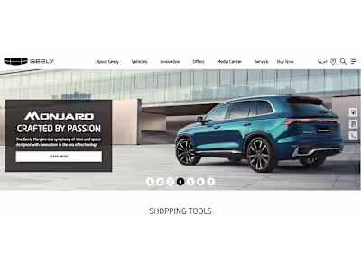 Geelyksa Landing Page