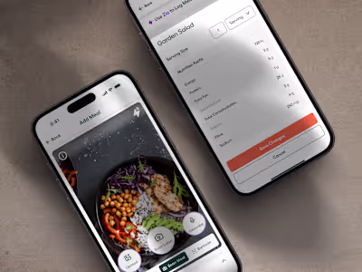 Redesigning Food Logging for Vively
