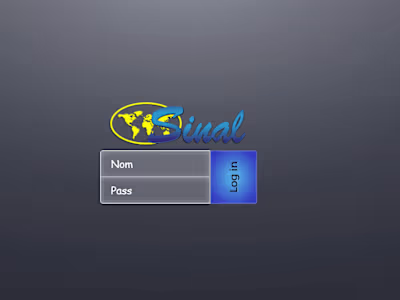 Optique SINAL : Login