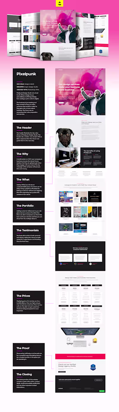 Pixelpunk Website Design and Build