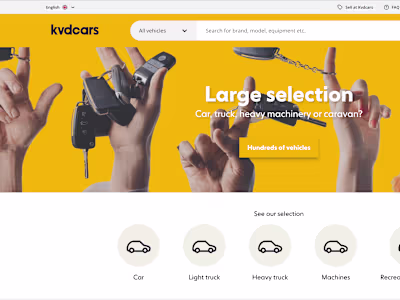 Full Stack Developer - KVD Cars