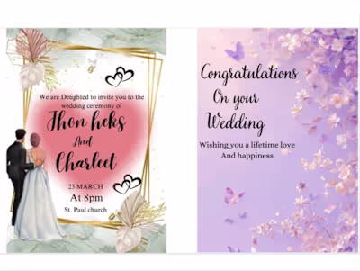 Enchanted wedding Elegance.