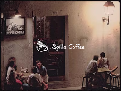Spills Coffee -- Logo Design