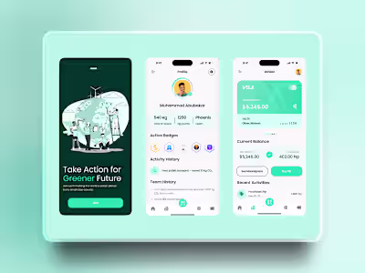 EcoTrack Mobile App Development