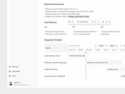 Project page - design in details ✨