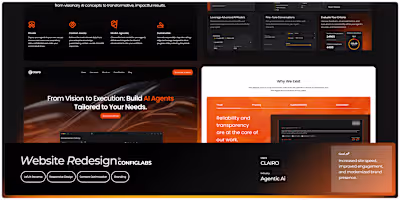 Clairo AI Website Redesign & Development