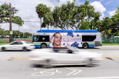 Grape Powered Treatments OOH Campaign