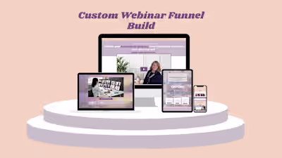 Lead Magnet and Sales Funnel Design for Tammy Vincent