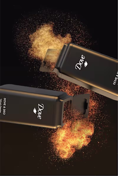 PRODUCT DESIGN / DOVE Telcum Powder on Behance