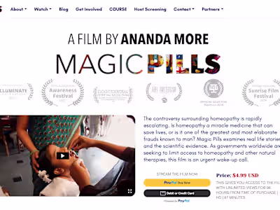 Independent film-streaming website