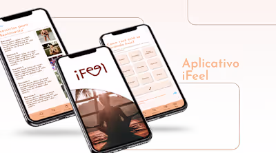 Case Study - App iFeel on Behance