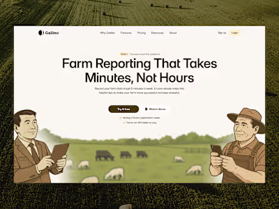 Galileo Farming Software