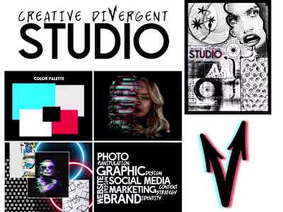 Creative Divergent Studio Website Design