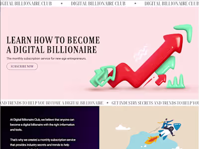 Digital Billionaire Club | Exclusive Monthly Secrets On Becomin…