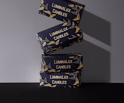 LuminaLux Label and Packaging