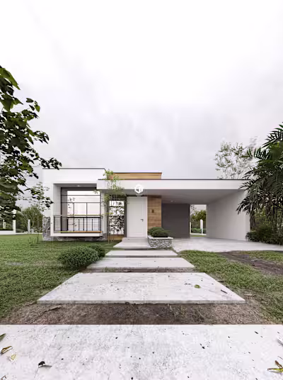 Size up this simple single-level home :: Behance