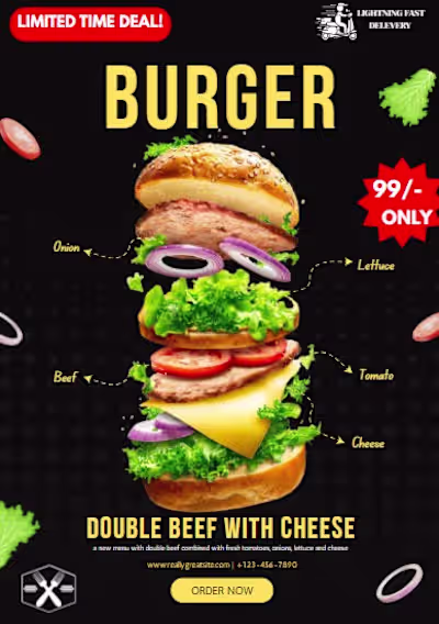 Grow up your business by using ads poster