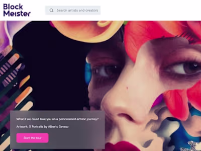 Art Platform Development on Nuxt.js