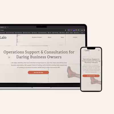 The Lalo Brand Design and Website Development