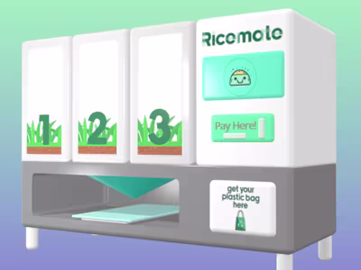 Multi-Grain Rice Dispenser Machine w/ SMS and Payment System