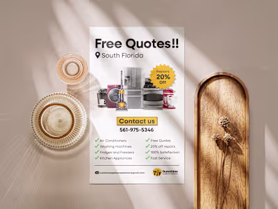 Sunshine Appliances Flyer