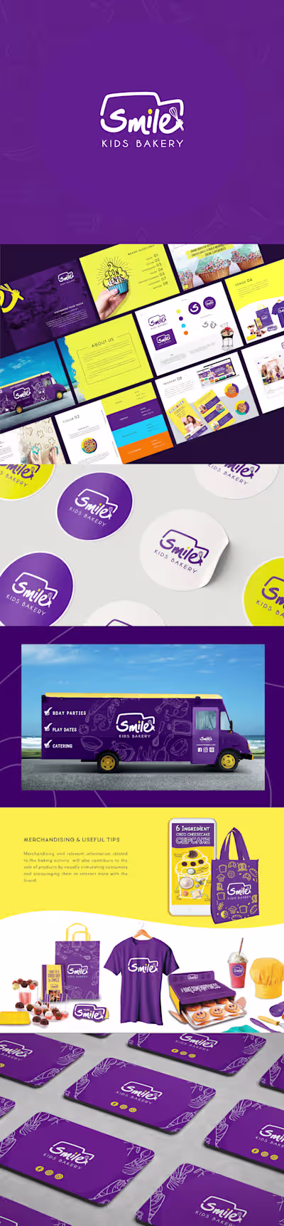Smile Kids Bakery - Full Brand Identity