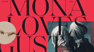 Mona Loves Gustav — Website Design