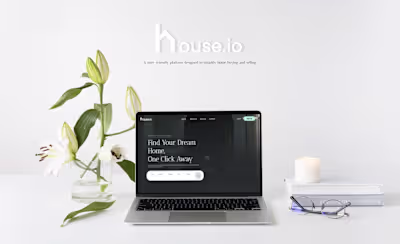 House.io | A user-friendly platform to simplify home buying & se